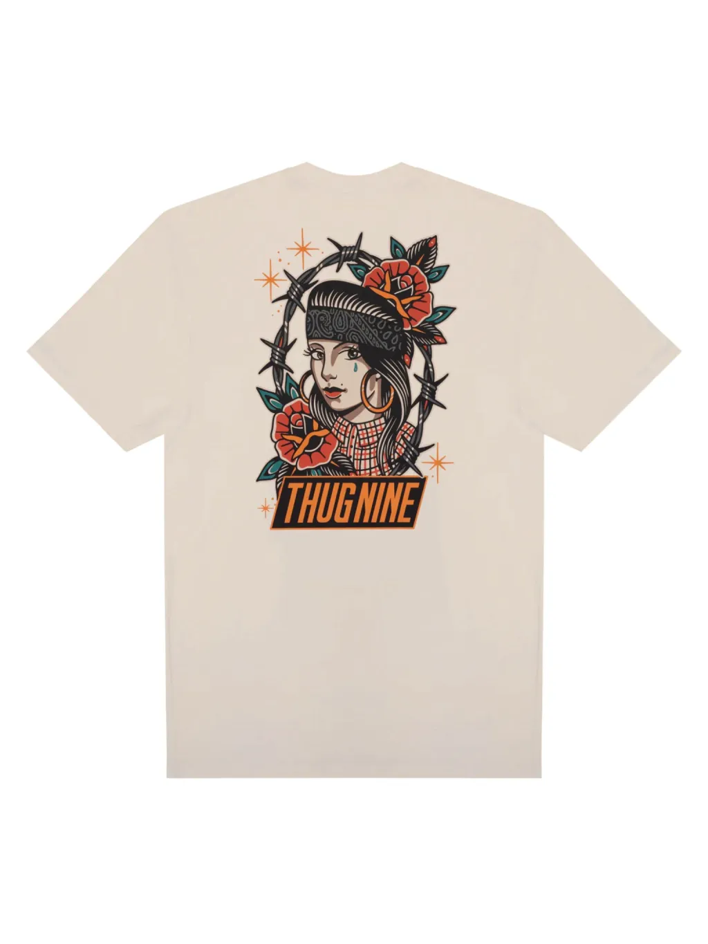 Camiseta Thug Nine Chicana