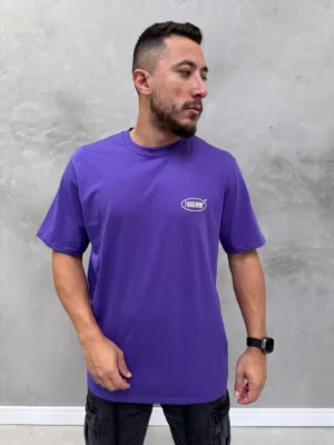 Camiseta Thug Nine Description roxo