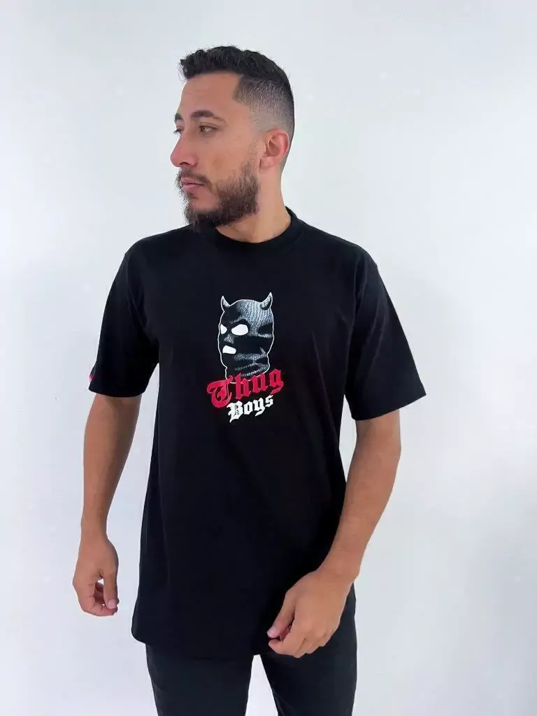 Camiseta Thug Nine Horned