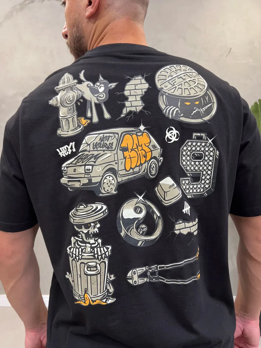Camiseta Thug Nine Mess - Imagem 4