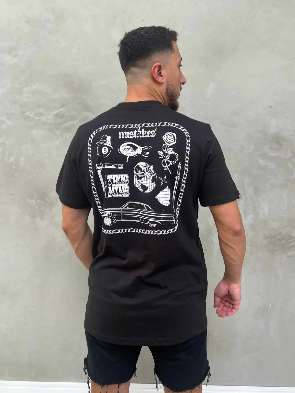 Camiseta Thug Nine Mistakes
