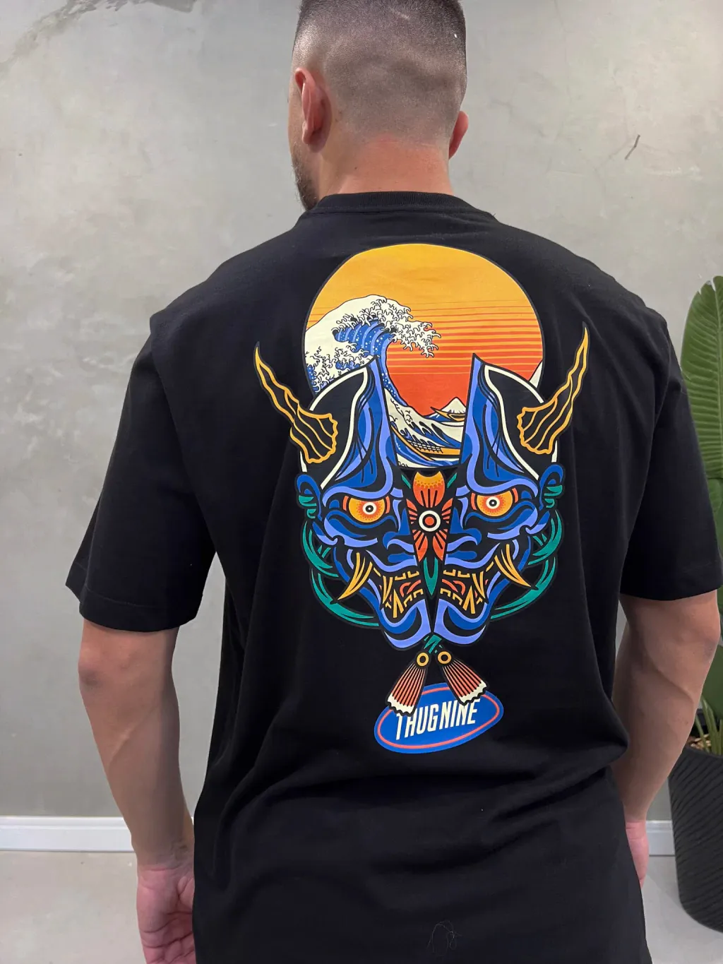 Camiseta Thug Nine Oni