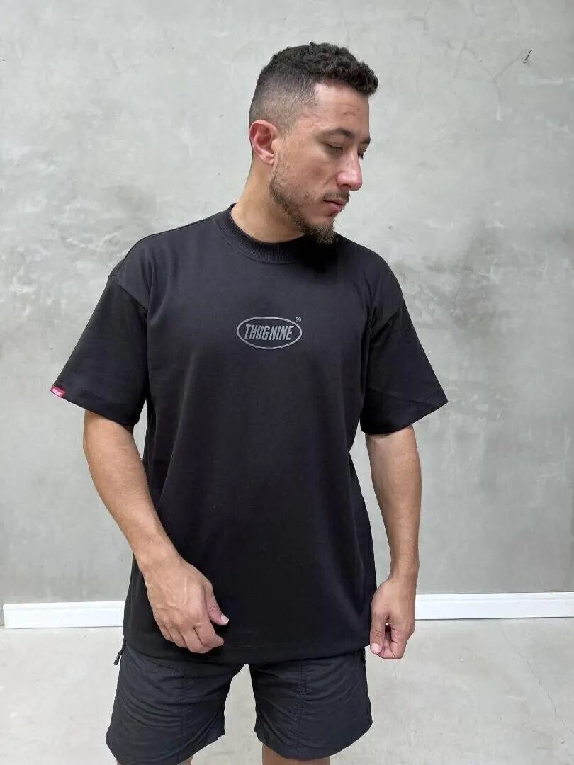 Camiseta Thug Nine Oversize Logo Elipse - Imagem 2
