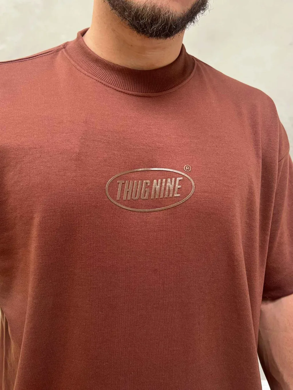 Camiseta Thug Nine Oversize Logo Elipse - Imagem 5