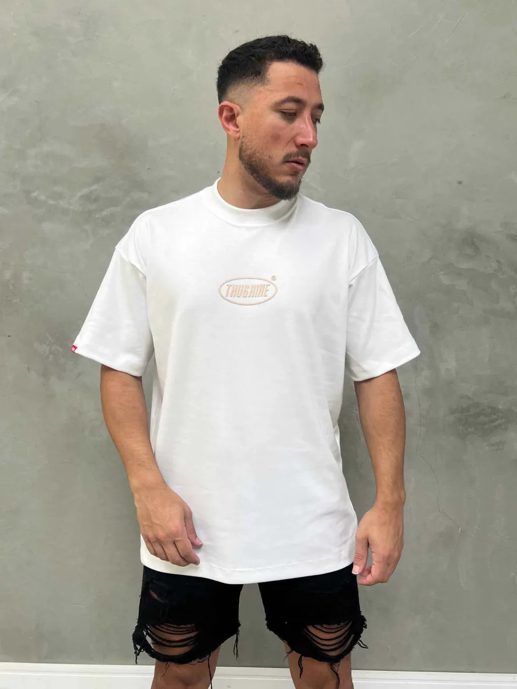 Camiseta Thug Nine Oversize Logo Elipse - Imagem 7