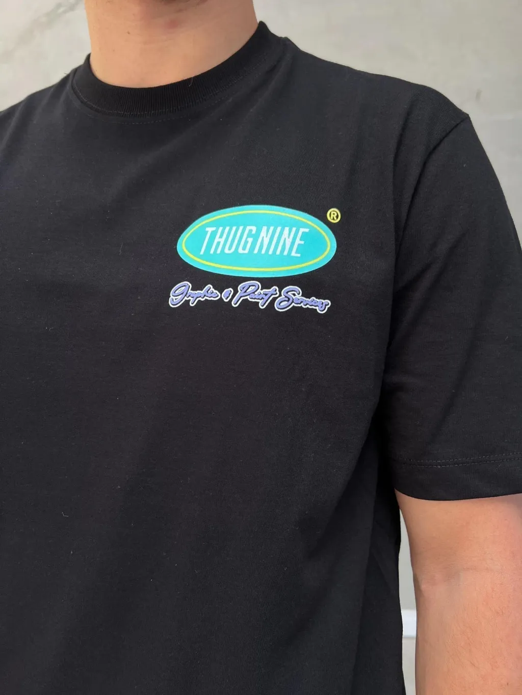 Camiseta Thug Nine Paint Services - Imagem 4