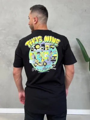 Camiseta Thug Nine Paint Services