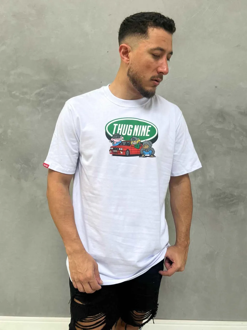 Camiseta Thug Nine Street Homies