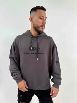 Casaco Moletom Baw Over Br Essential