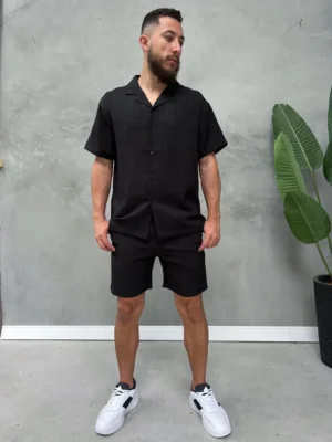 Conjunto de Botão Risca Masculino