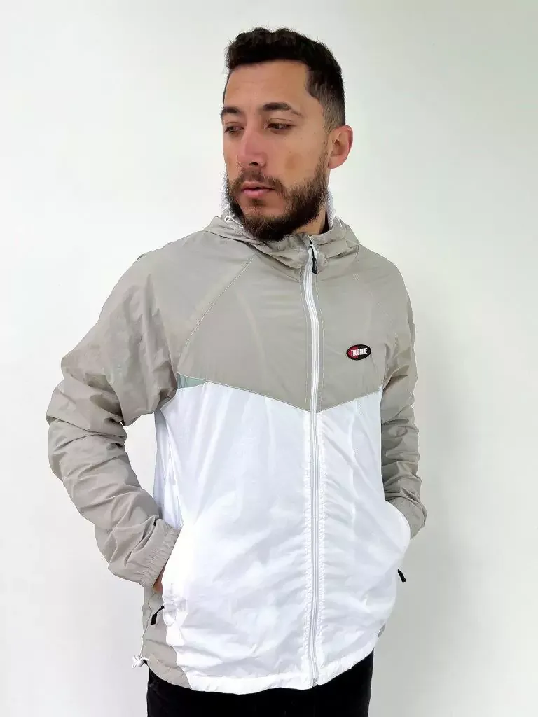 Corta Vento Thug Nine Refletivo White