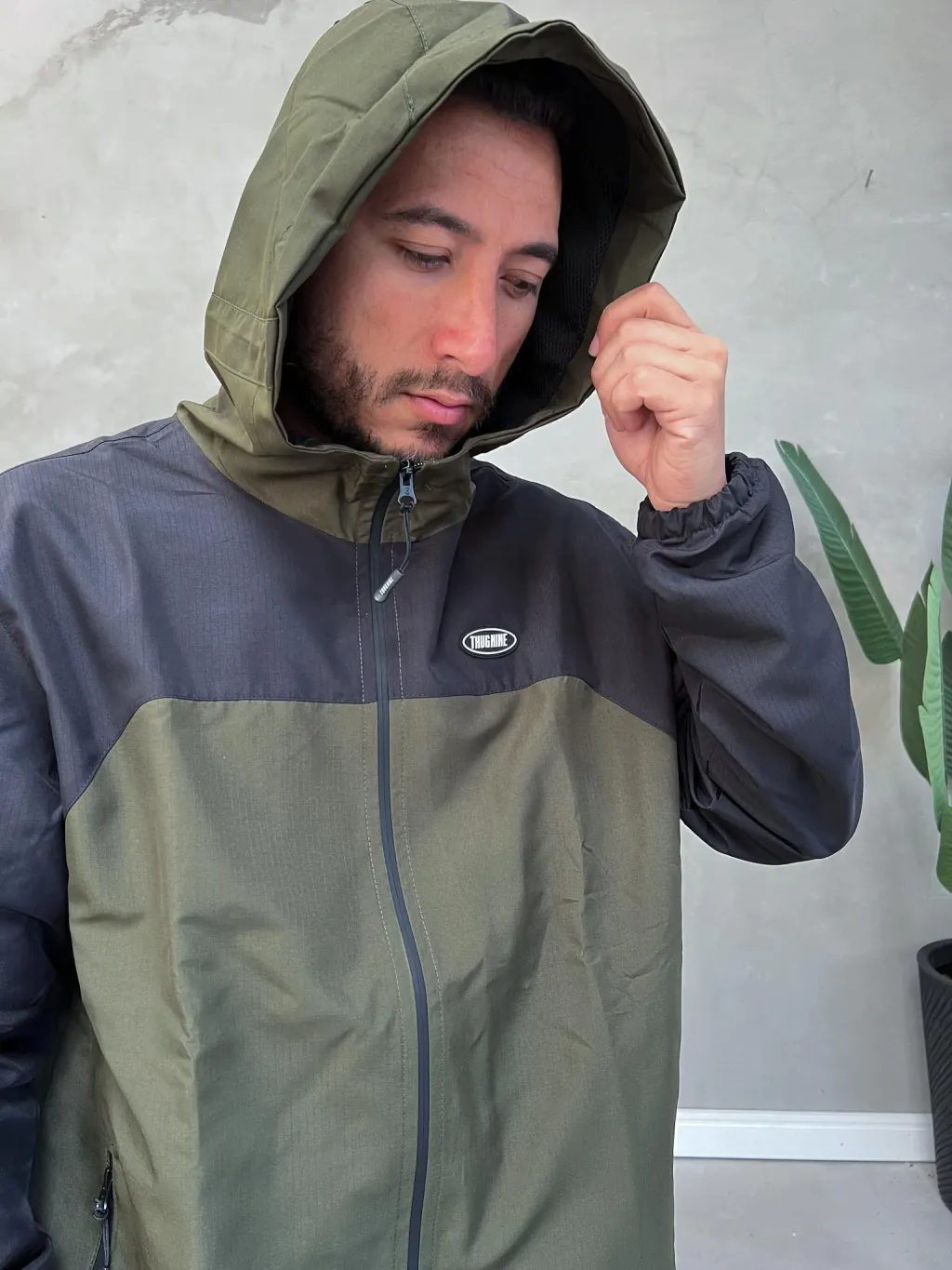 Jacket Thug Nine Windbreaker Summit Green
