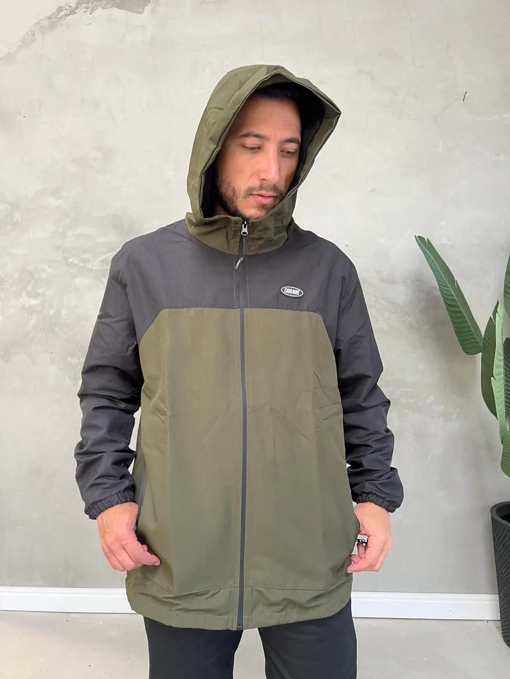Jacket Thug Nine Windbreaker Summit Green