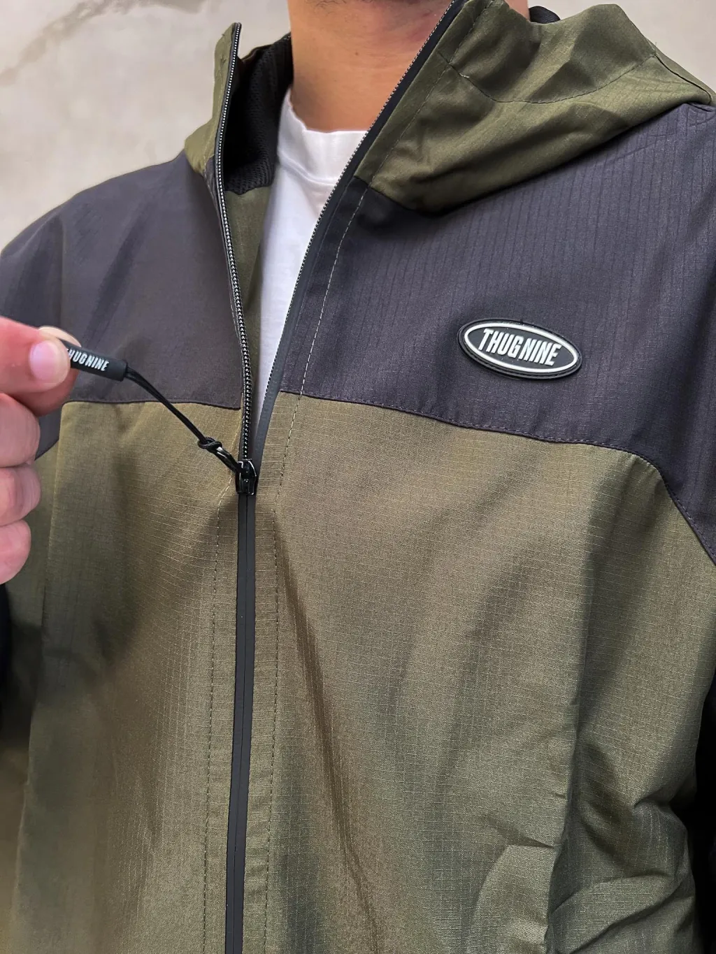 Jacket Thug Nine Windbreaker Summit Green