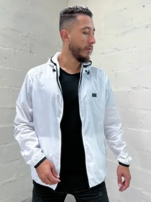 Jaqueta Corta Vento Buh Branco