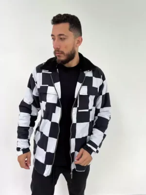 Jaqueta Flanelada Quadriculada Fors