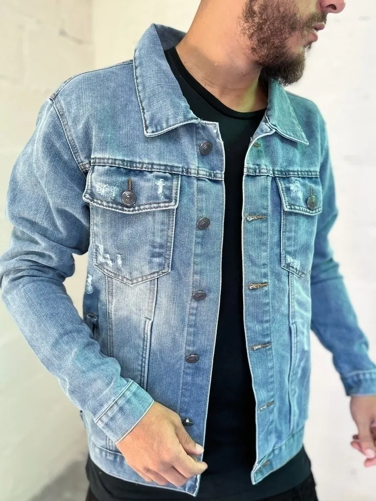 Jaqueta Jeans Delave