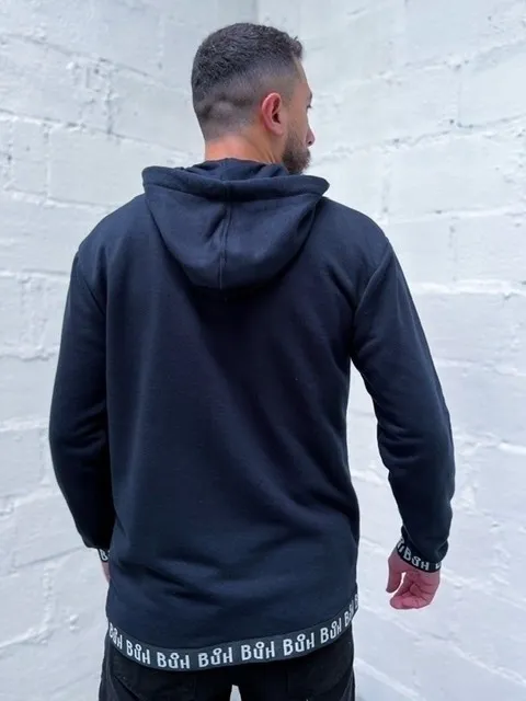 Jaqueta Moletom Buh Logo Elastic