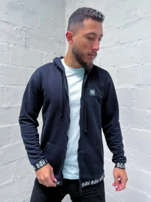 Jaqueta Moletom Buh Logo Elastic