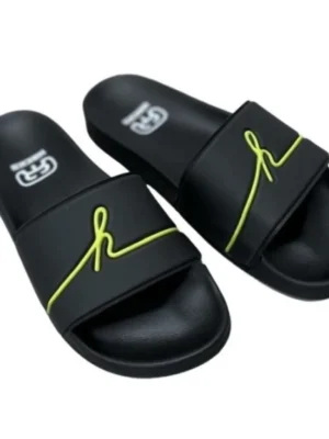Slide Hocks Preto_Amarelo