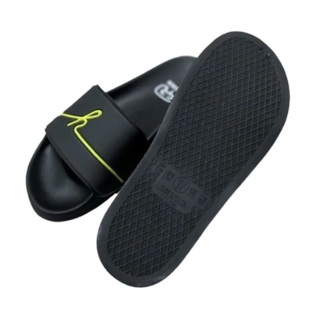 Slide Hocks Preto/Amarelo - Imagem 2