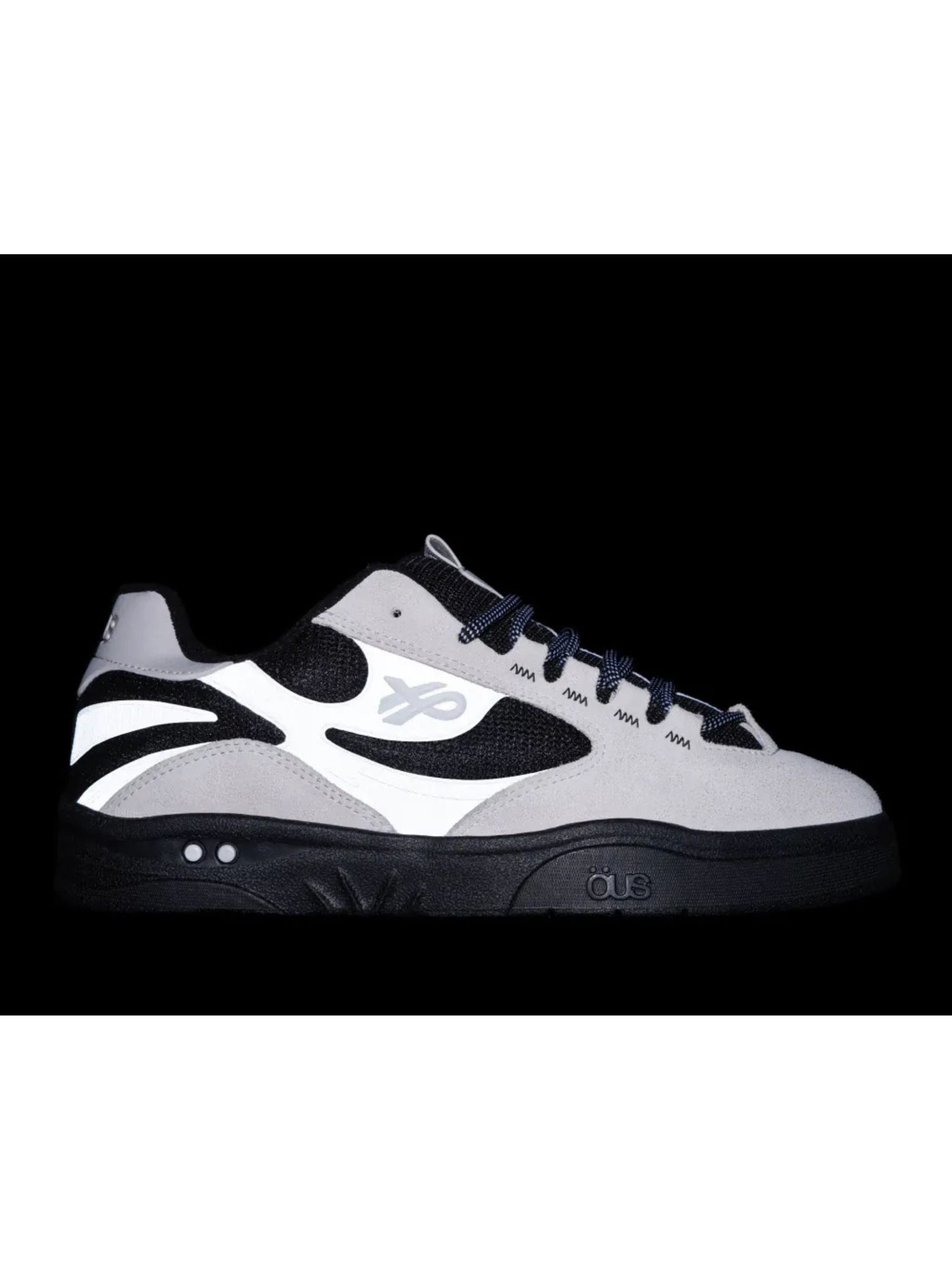 Tênis Ous Fluente GTX Cinza Reflex Essencial