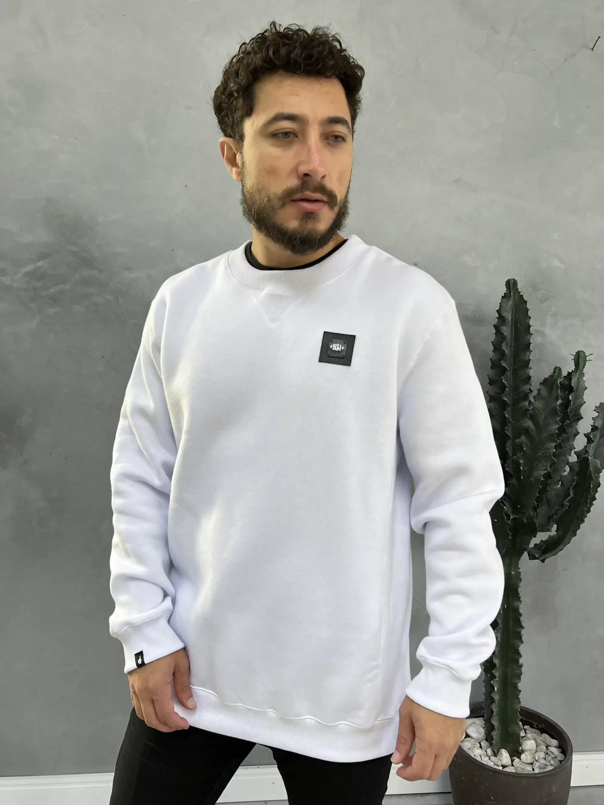 Blusa Moletom Buh Ribana Lateral