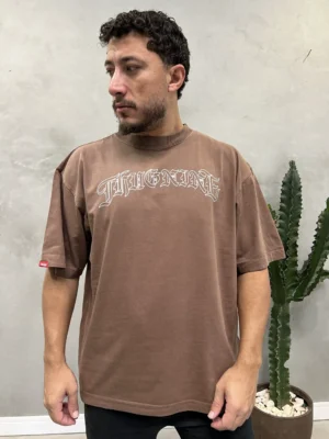Camiseta Thug Nine Oversize Gothic