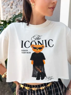 Cropped Iconic Teddy