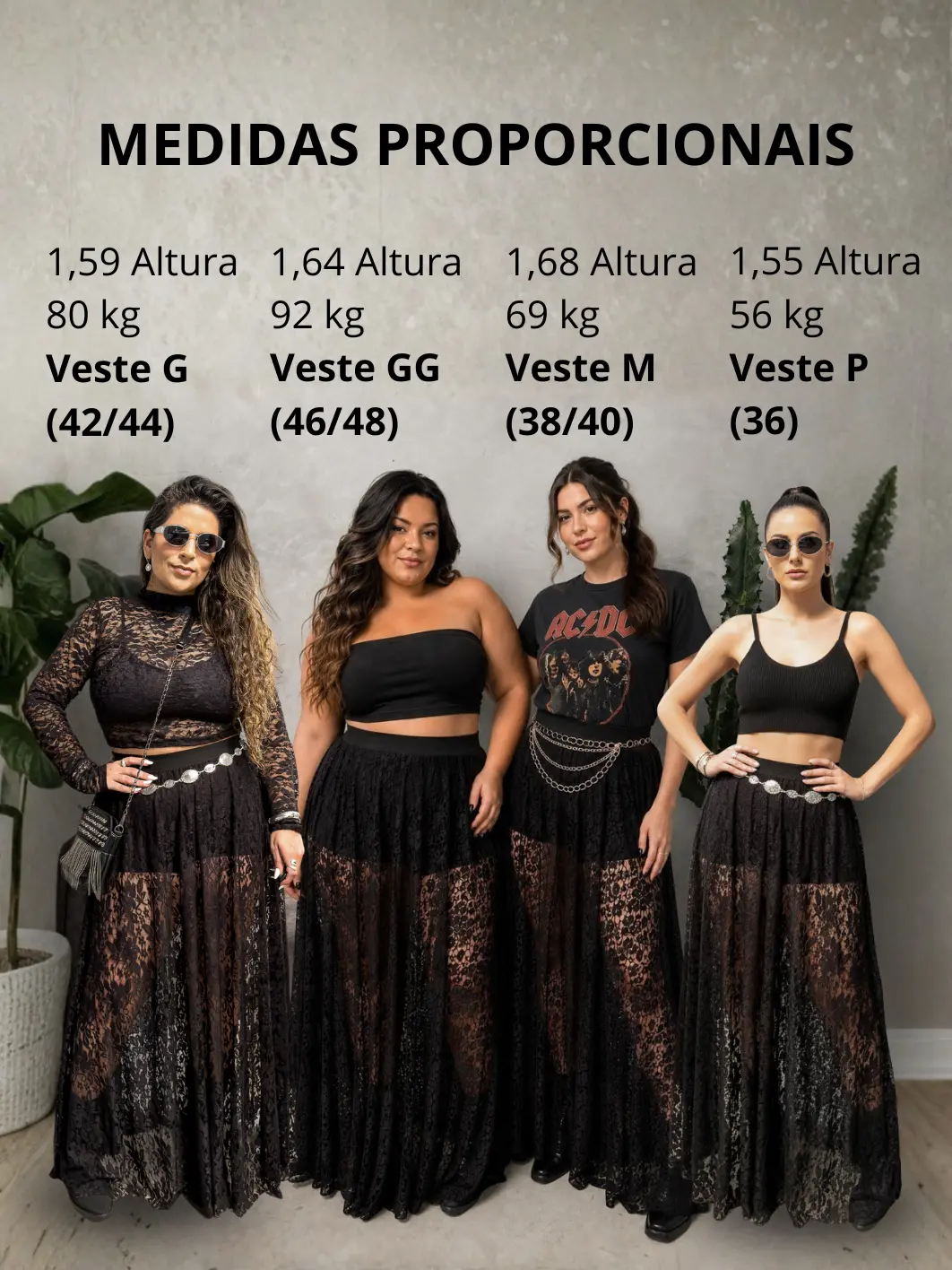 saia longa de renda preta feminina
