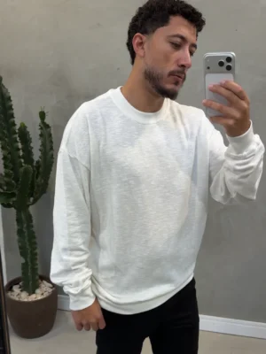 Blusao Trico Oversize