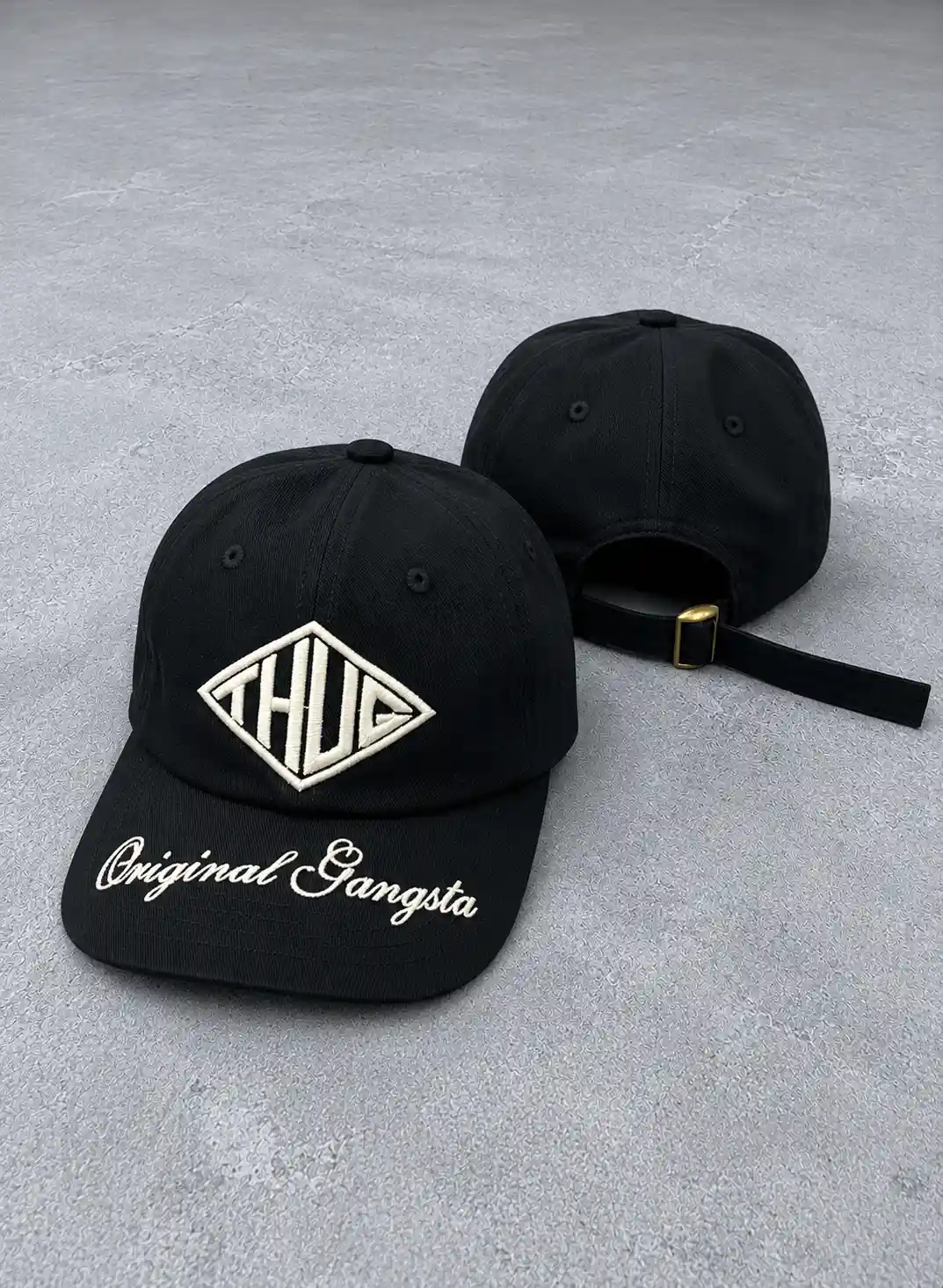 Bone Thug Nine Dad Hat Shield Preto