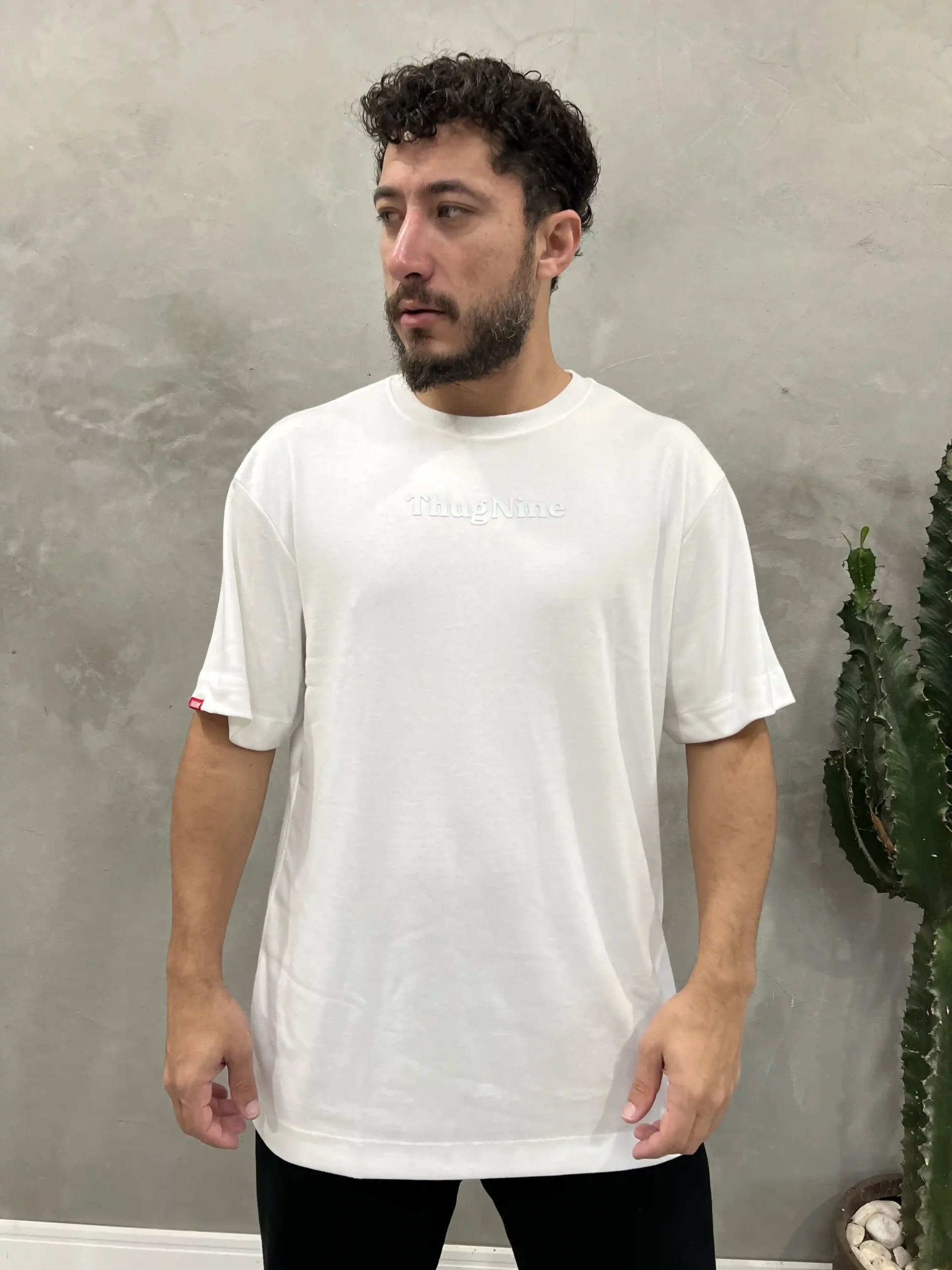 Camiseta Thug Nine Oversize Bold Premium 26
