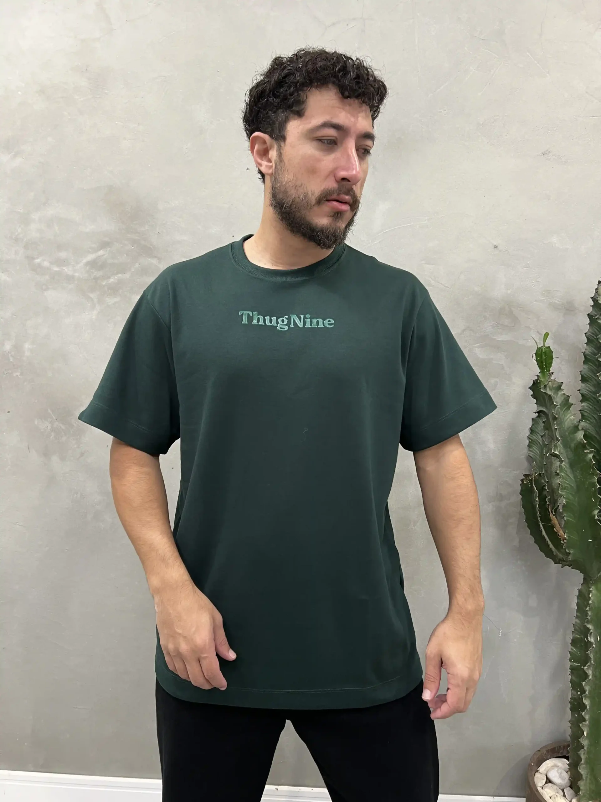 Camiseta Thug Nine Oversize Bold Premium 26