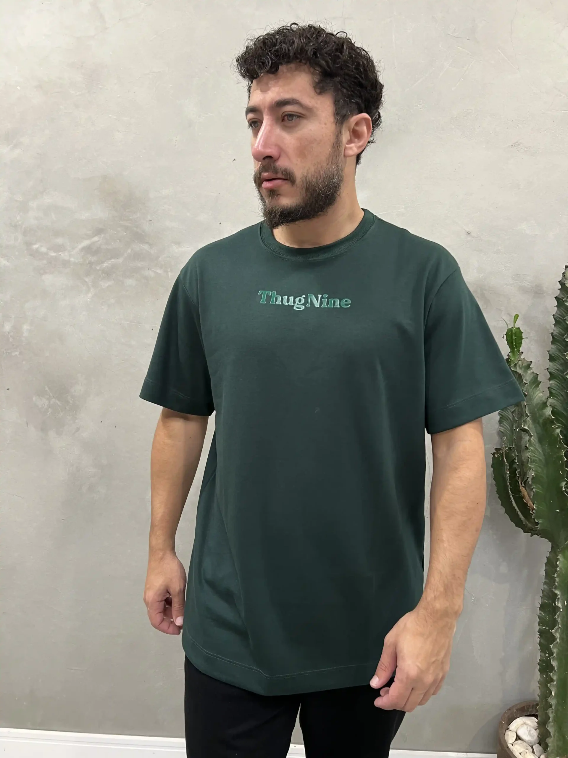 Camiseta Thug Nine Oversize Bold Premium 26