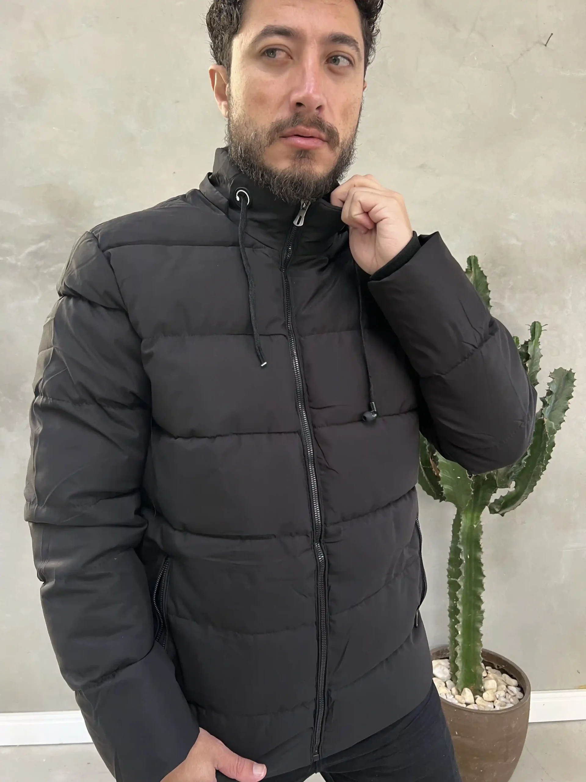 Casaco Puffer Premium Forrado