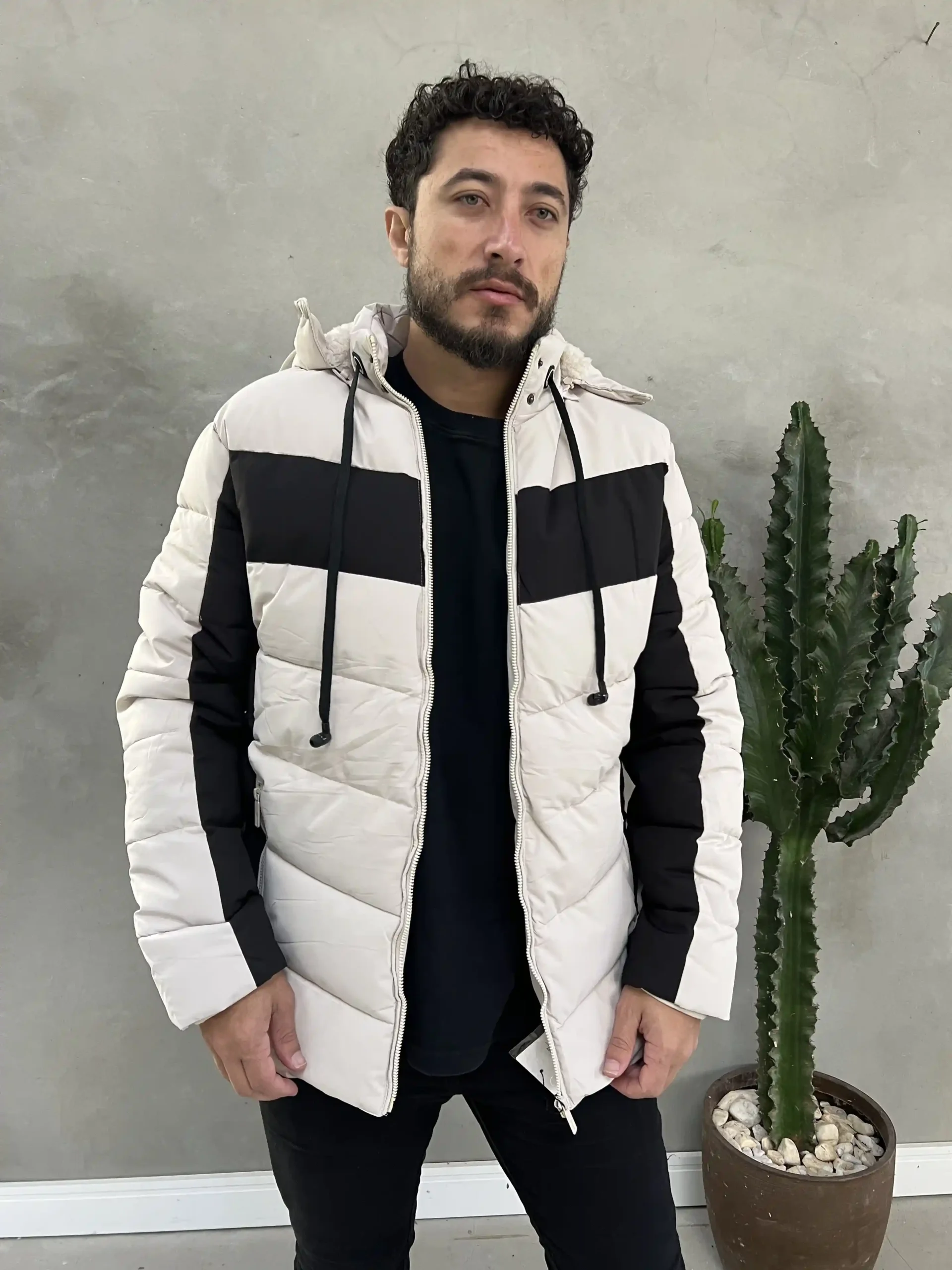 Casaco Puffer Premium Forrado