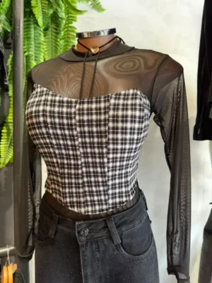 Corset Xadrez