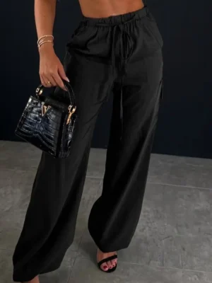Calça Liz Elástico Ajuste na Barra