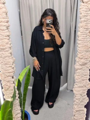 Conjunto Chemise e Pantalona