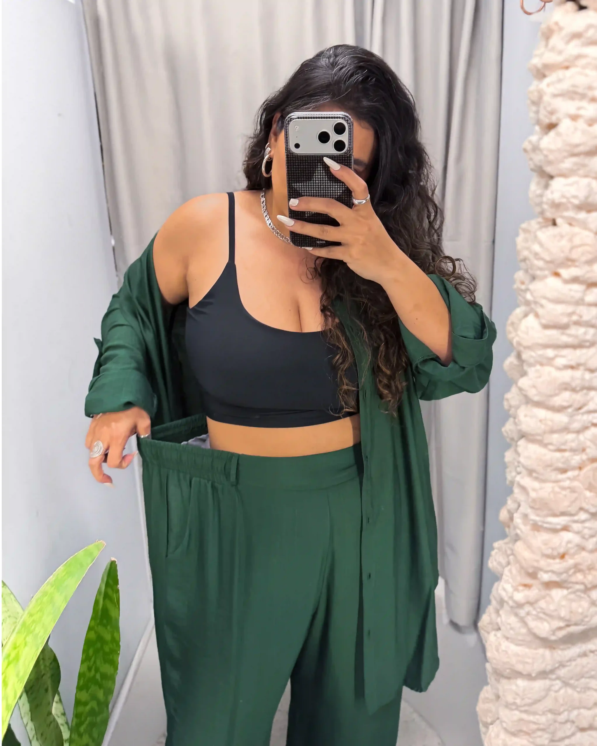 Conjunto Chemise e Pantalona