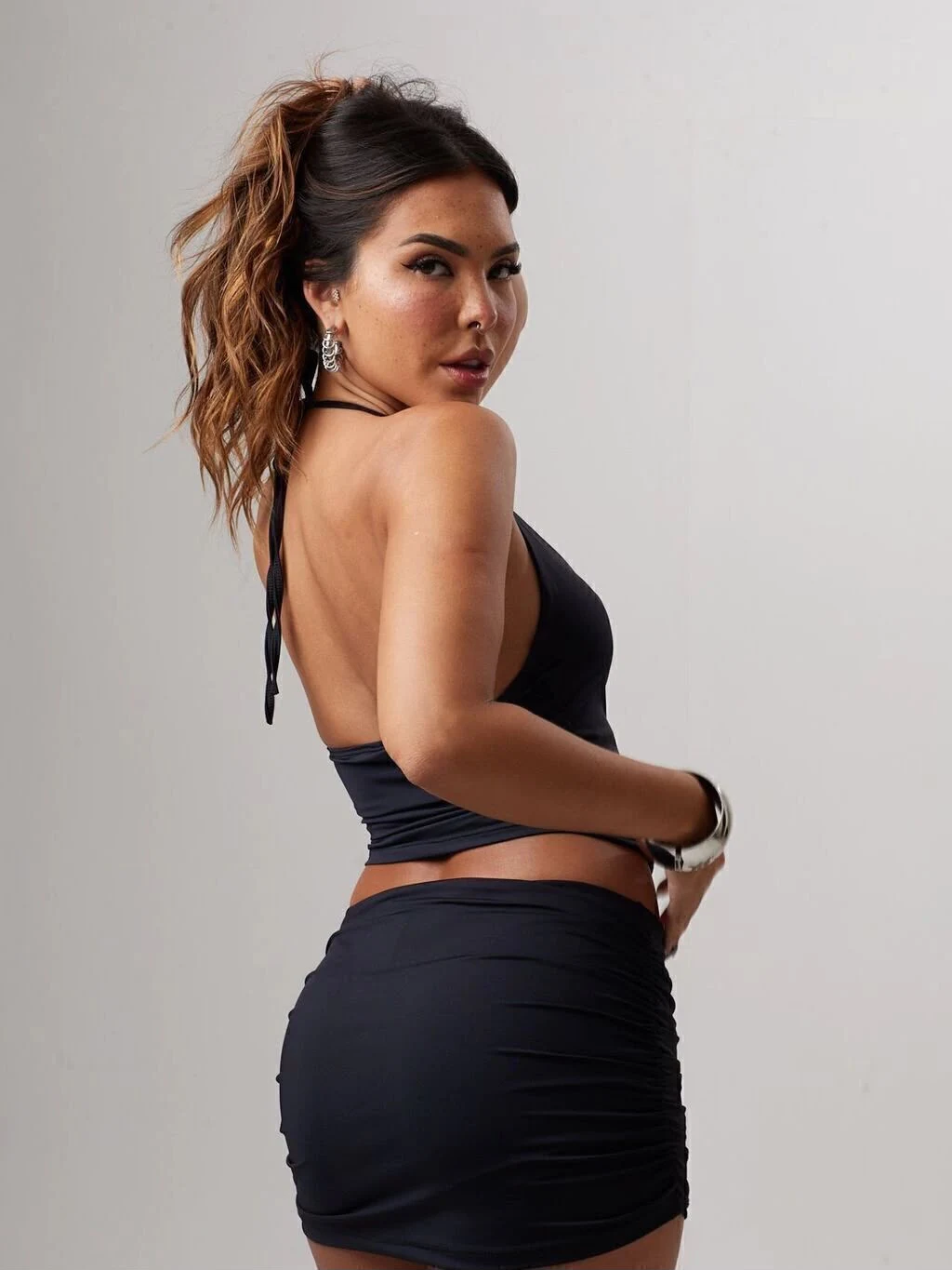 Cropped Frente Unica Argola Basico